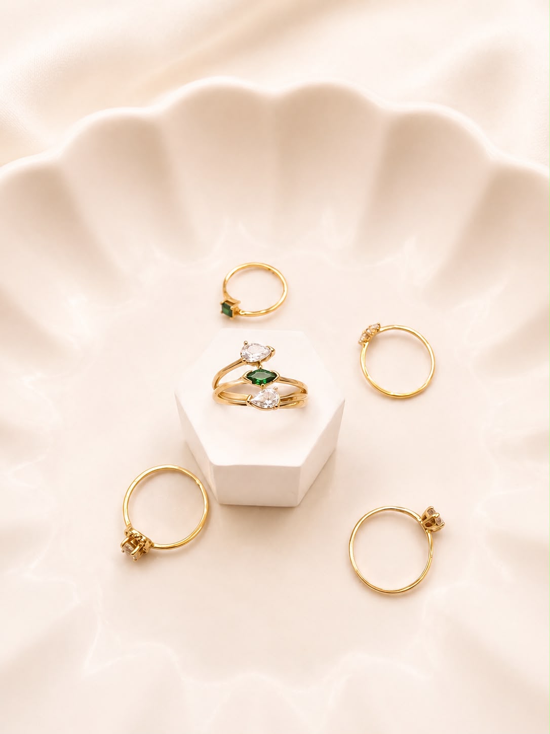 Anillos de oro