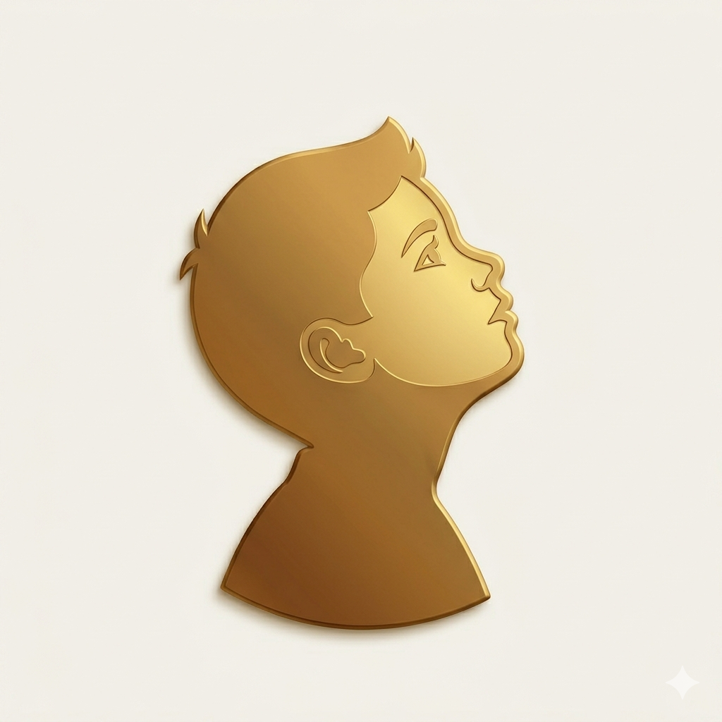 Logo del niño dorado de El Niño de Oro